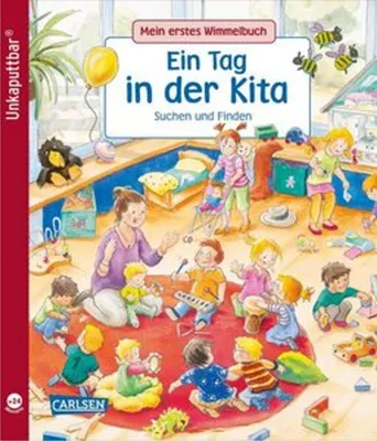 Produktbild von Unkaputtbar: Mein erstes Wimmelbuch: Ein Tag in der Kita