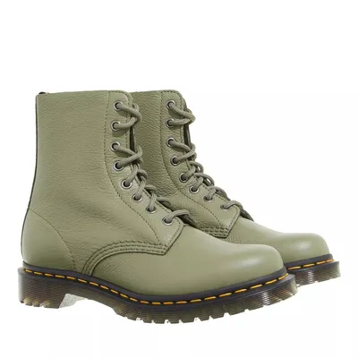 Produktbild von Dr. Martens 8 Eye Boot 1460 Pascal Muted Olive green A0259715