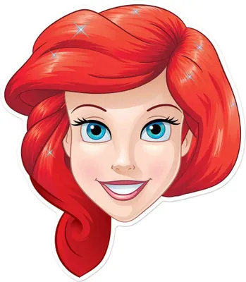 Produktbild von Disney - Masken - Arielle Maske