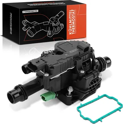 Imagen del producto de Termostato de refrigerante Frankberg, compatible con Citroën Berlingo, C3, C4 II, DS3, DS4, Peugeot 208 I y 308 II