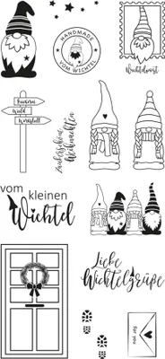 Produktbild von Clear Stamps "Wichtelpost"