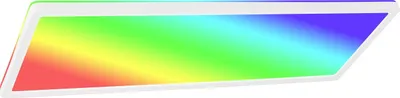 Productafbeelding van Briloner LED-paneel, slank model, 58 cm, wit, ultradun, RGB