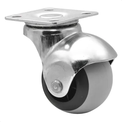 Produktbild von WAGNER Design Kugelrolle / Soft-Lenkrolle KUGEL - Durchmesser Ø 40 mm, Tragkraft 30 kg, grau - 01001501