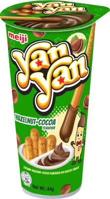 Produktbild von Meiji Yan Yan Hazelnut (10 x 44g)