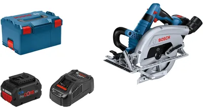 Immagine prodotto di Sega circolare a batteria Bosch GKS 18V-70 L, 2 batterie ProCORE18V 5,5Ah