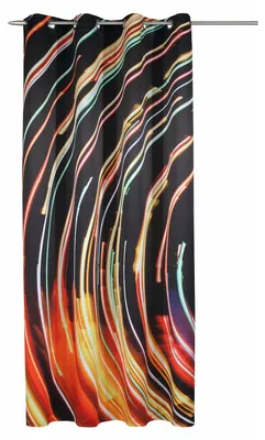 Produktbild von Verdunkelungsvorhang Lichtkreis - blickdichter Ösenschal Größe (HxB) 245x135cm