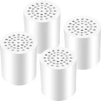 Produktbild von Famanu Duschfilter 20-Stufen Filterkartusche - Universell, 4er-Pack