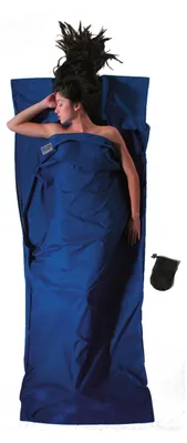 Produktbild von Cocoon TravelSheet Rechteckiger Schlafsack Baumwolle Blau
