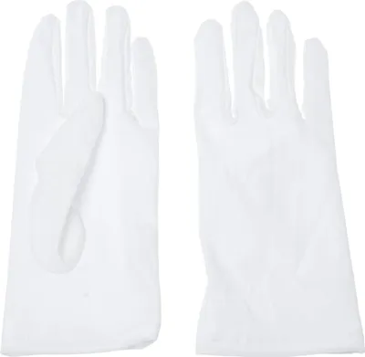 Produktbild von Klassische weiße Herrenhandschuhe