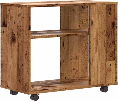 Obrázok produktu pre vidaXL Bočný stolík vzhľad starého dreva 70x35x55 cm materiál na báze dreva