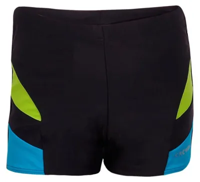 Produktbild von Crowell - "Lenny" Badeshorts für Jungen MR2367 (128) (Schwarz/Blau/Grün)