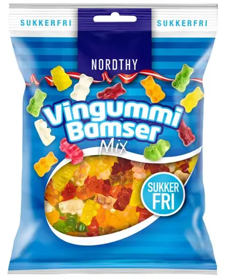 Immagine prodotto di Nordthy Orsetti gommosi senza zucchero 80 g