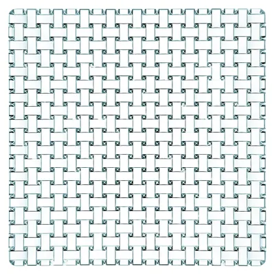 Produktbild von Nachtmann Servierplatte Bossa Nova, quadratisch 28x28 cm, Kristallglas, spülmaschinenfest