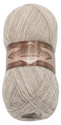 Immagine prodotto di ANGORA GOLD SIMLI - 100g / 500 m - Beige
