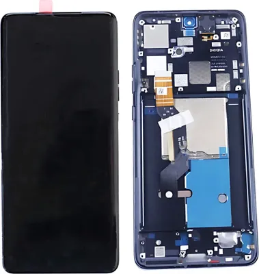 Produktbild von Original Motorola Edge 50 Pro XT2403 OLED Display Touchscreen Bildschirm Rahmen Schwarz & Werkzeug