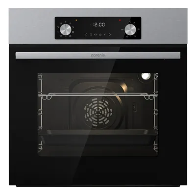 Gorenje G400 Einbau Backofen BOA6737AO1X, Medium, Elektrischer Ofen, 73 l, 73 l, AquaClean, Integriert