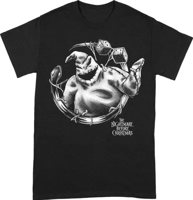 Obrázek produktu pro Nightmare Before Christmas - tričko pro muže/dámy Uni BI286 (XL) (černá/bílá)