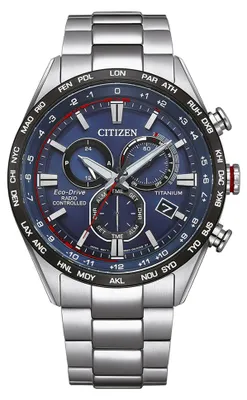Obrázok produktu pre Pánske solárne hodinky s kalendárom a budíkom - Citizen Model: CB5945-85L