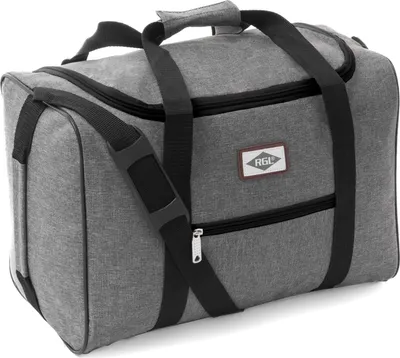 Produktbild von RGL 40B Flugzeugtasche Handgepäck Tasche Grösse: 40x20x25 Farbe: Grau-Schwarz