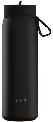 Produktbild von ESTIA Isolierbecher Thermobecher Kaffeebecher 500 ml Becher aus Edelstahl schwarz