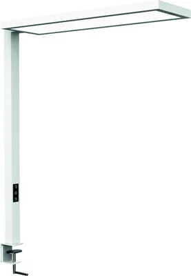 Image de MAUL lampe à poser MAULsenja LED 2.700 - 5.700 K dimmable pied à pince 121 cm blanc