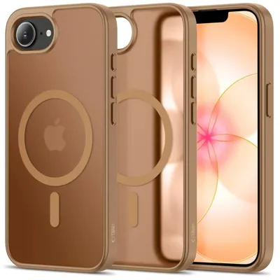 Obrázok produktu pre Obal Tech-Protect BasicMag MagSafe pre iPhone 16e, 17e - hnedý