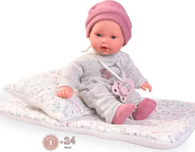 Imagen del producto de Muñeca española Kika, 27 cm