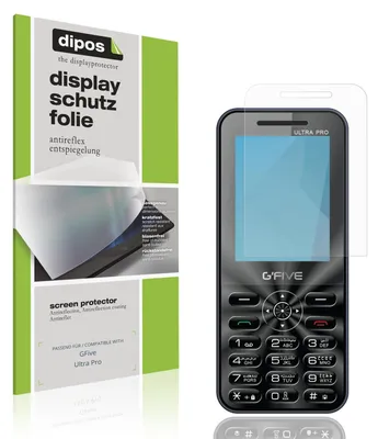 Produktbild von 4x Schutzfolie für GFive Ultra Pro matt Displayschutzfolie Folie Display Schutz dipos