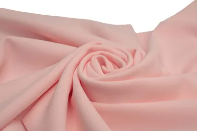 Image de Tissu plongée Scuba crêpe, rose poudré, 50 x 150 cm