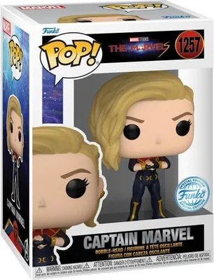 Immagine prodotto di Funko POP: The Marvels - Captain Marvel (edizione speciale esclusiva)