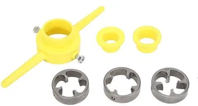 Productafbeelding van PVC-draadverbindingset - PVC-draad - Ronddraad - NPT-draad - 1/2", 3/4", 1" - Buisuiteinden