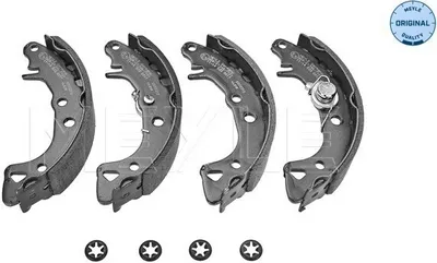 Produktbild von MEYLE Bremsbackensatz Trommelbremse Hinten passend für PEUGEOT 106 II Schrägheck (1A, 1C) 11-14 533 0017