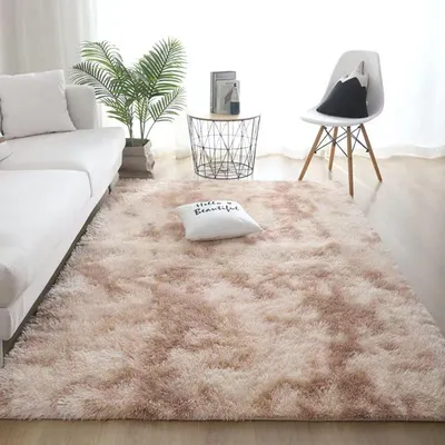 Produktbild von Hochflor Teppich 160 x 230 cm für Wohnzimmer und Schlafzimmer