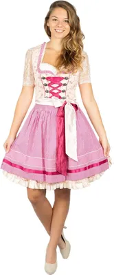 Produktbild von Dirndl Honey 50er Länge rosa 40
