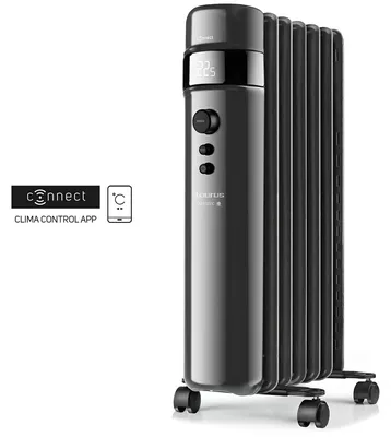 Image de Radiateur à bain d'huile connecté 1500w noir - Taurus Alpatec - AGADIR CONNECT 1500 -