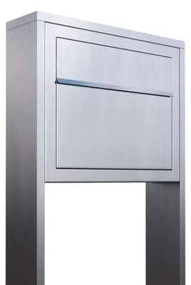 Produktbild von Standbriefkasten Elegance in Edelstahl