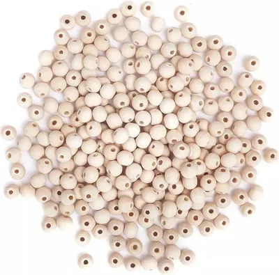 Obrázek produktu pro Dřevěné korálky 8mm 40g