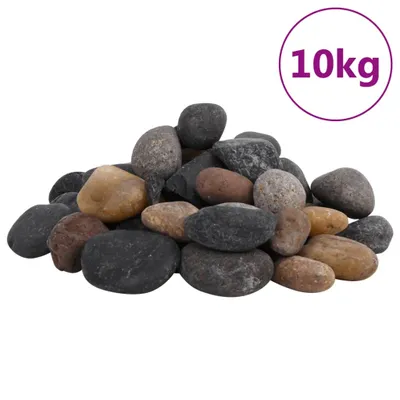 Image de Galets polis 10 kg multicolores 5-8 cm