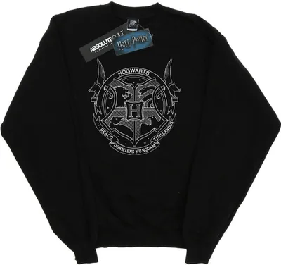 Produktbild von Harry Potter - "Hogwarts" Sweatshirt für Herren BI27876 (XXL) (Schwarz)