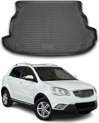Immagine prodotto di Tappetino per stivali Vassoio per Ssangyong Korando 2010-2021 Gomma TPE
