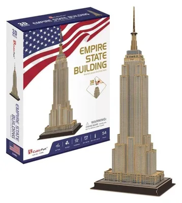 Image de Puzzle 3D DANTE Cubic Fun Empire State Building 02460