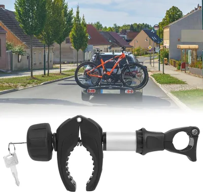 Obrázok produktu pre Držiak rámu 25 cm, uzamykateľný, pre bicykel
