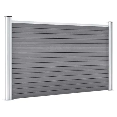 Obrázek produktu pro vidaXL Zahradní plot WPC 526x106 cm šedý