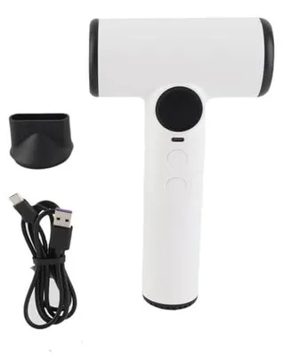 Productafbeelding van Draadloze Haardroger - USB-oplaadbare Mini-Haardroger - 3 Snelheden en 3 Temperatuurinstellingen - Licht en Draagbaar - Perfect voor onderweg...