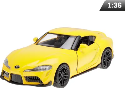 Obrázek produktu pro Model 1:36 RMZ Toyota Supra, žlutý