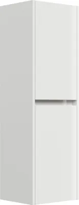 Produktbild von Badezimmer Hochschrank 112cm Softclose Taifun Wandmontage weiß Hgl : Weiss hochglanz Varianten: Weiss hochglanz