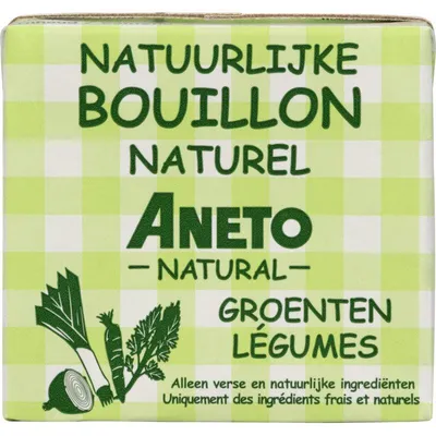Obrázok produktu pre Aneto Prírodný zeleninový vývar Bouillon Naturel 500 ml - Aromatický a prírodný
