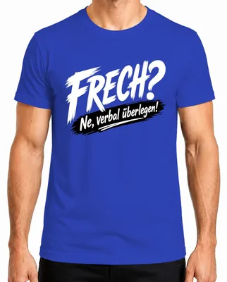 Obrázok produktu pre Tričko s potlačou, pánske, modré, veľkosť M, s vtipným a provokujúcim nápisom