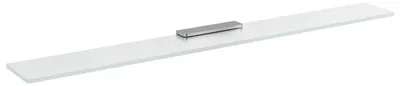 Produktbild von Sapho Glasablage 800mm, Chrom/Milchglas