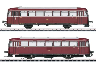 Produktbild von Märklin 39978 H0 Triebwagen VT 98.9 mit Steuerwagen VS 98 der DB